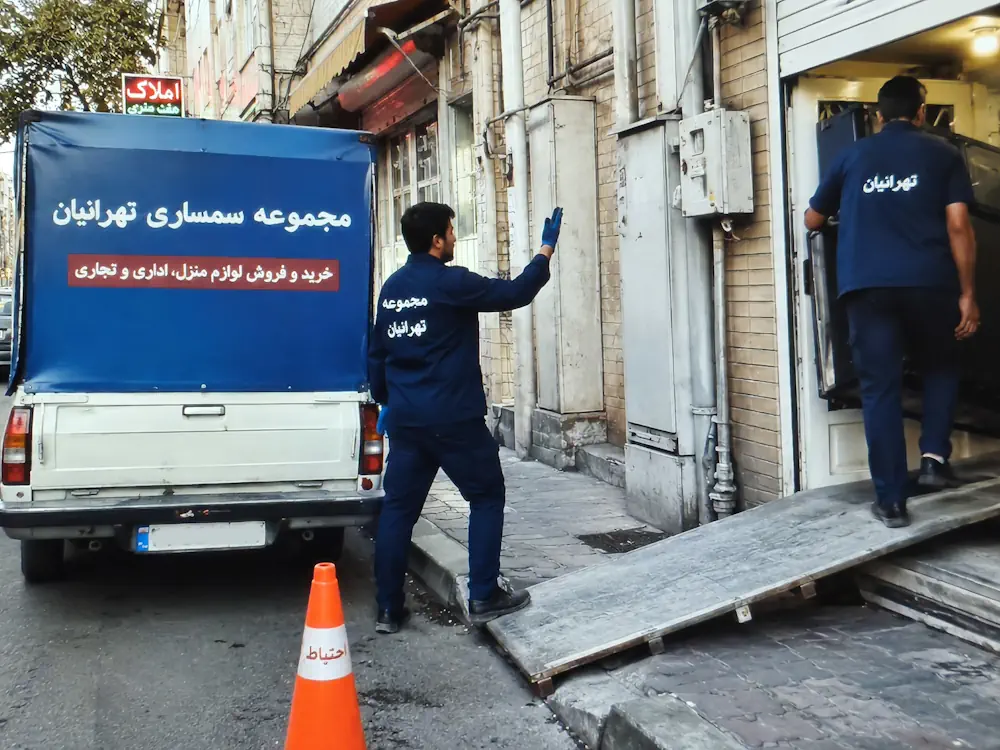 هماهنگی حمل وسایل در خیابان‌های کم‌عرض غرب تهران