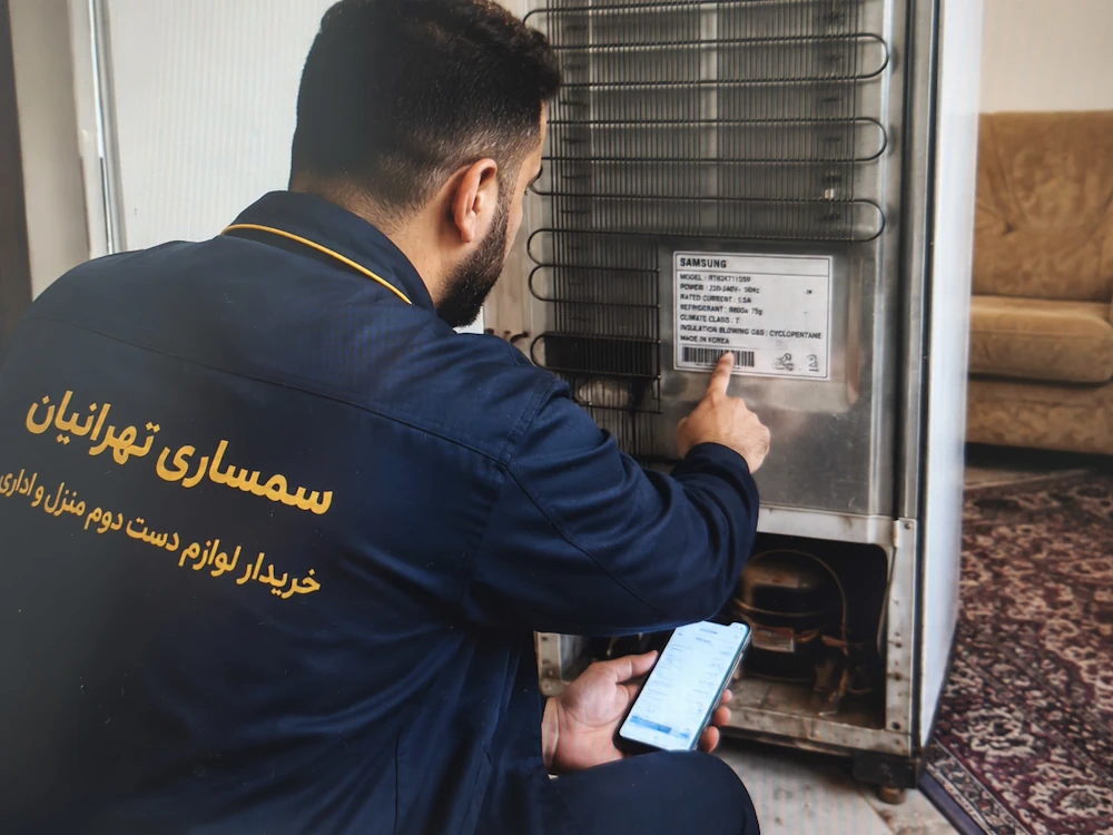 مشاهده وضعیت فنی وسیله در منزل مشتری در شمال تهران